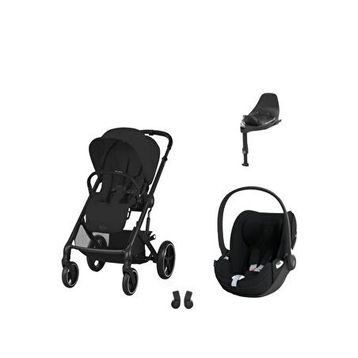 Cybex Balios S Lux Black Moon Black + Cloud T Plus Bazalı Sephia Black Bebek Arabası