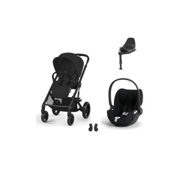 Cybex Balios S Lux Black Moon Black + Cloud T Plus Bazalı Sephia Black Bebek Arabası