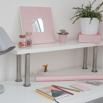 D-c Fix 45x150 cm Metalik Gül Kurusu Yapışkanlı Folyo