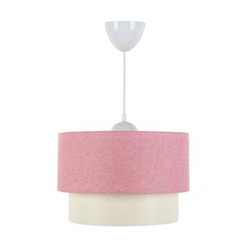 D-Light Melon Pembe Beyaz Avize