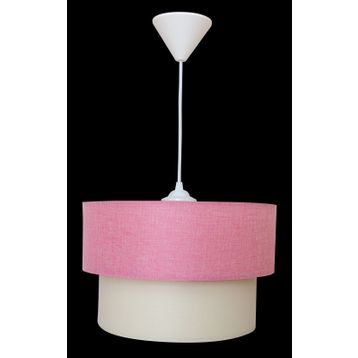 D-Light Melon Pembe Beyaz Avize