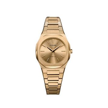 D1 Milano Utbl31 Altın Gold Çelik Unisex Kol Saati