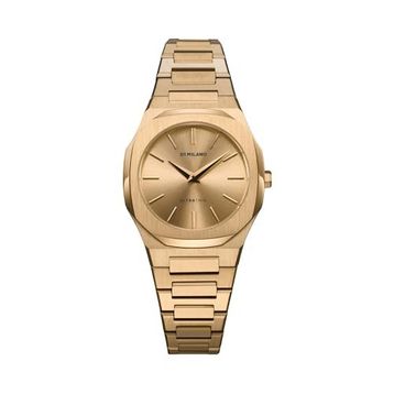 D1 Milano Utbl31 Altın Gold Çelik Unisex Kol Saati