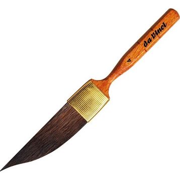 Da Vinci 700 4 Kazan Sincap Kılı Ekstra Uzun Kılıç Çizgi Fırçası
