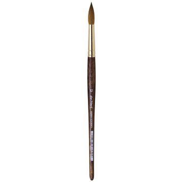 Da Vinci No:12 Seri 1526Y Kızıl Samur Kılı Yuvarlak Tezhip ve Sulu Boya Fırçası
