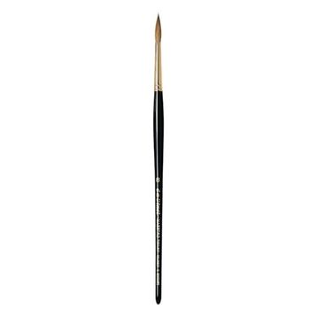 Da Vinci Seri 11 No : 6 Kızıl Samur Kılı Yuvarlak Tezhip ve Sulu Boya Fırçası