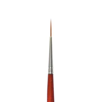 Da Vinci Seri 1280 No:0 Cosmotop Spin Kahverengi Sentetik Uzun Çizgi Fırçası