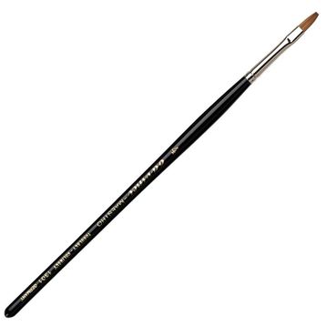 Da Vinci Seri 1301 No:4 Maestro Tobolsky Kolinsky Kızıl Samur Kılı Düz Sulu Boya Fırçası