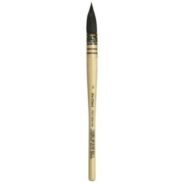 Da Vinci Seri 418 5 Petit Gris Pur Mavi Rus Sincap Kılı Yuvarlak Fransız Sulu Boya Fırçası
