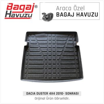 Dacia 2010-2018 Duster 4x4 Bagaj Havuzu