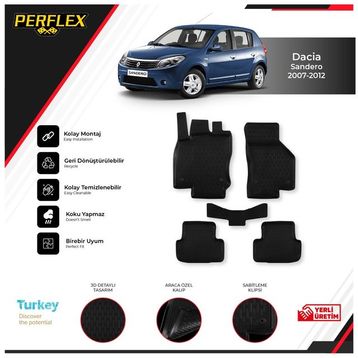 Dacia 2012-2020 Sandero 3d Havuzlu Paspas