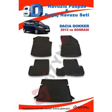Dacia Dokker 2013 Sonrası Bagaj Havuzu