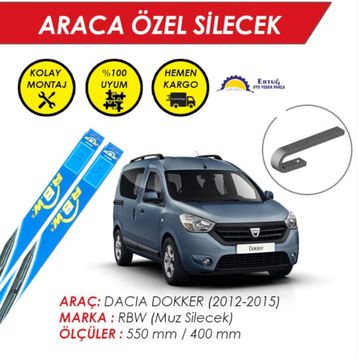 Dacia Dokker RBW 2012-2015 Muz Silecek Takımı
