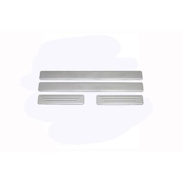 Dacia Duster 2010-2017 4 Parça P.Çelik Krom Kapı Eşiği