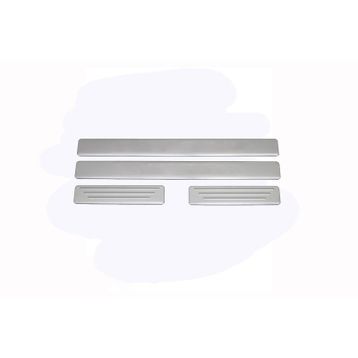 Dacia Duster 2010-2017 4 Parça P.Çelik Krom Kapı Eşiği