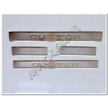 Dacia Duster 2010-2017 4 Parça Paslanmaz Çelik Kapı Eşiği