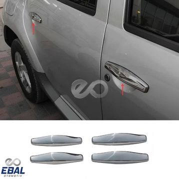 Dacia Duster 2010 2018 Paslanmaz Çelik 4 Kapı Krom Kapı Kolu