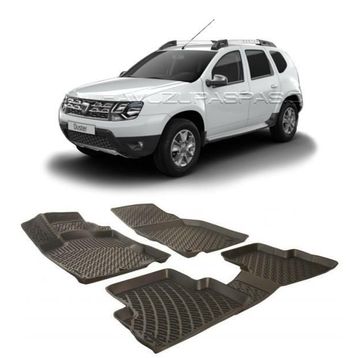 Dacia Duster 4x4 2010-2018 3D Havuzlu Paspas
