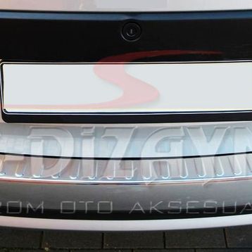 Dacia Duster Arka 2009-2018 Krom Tampon Eşiği
