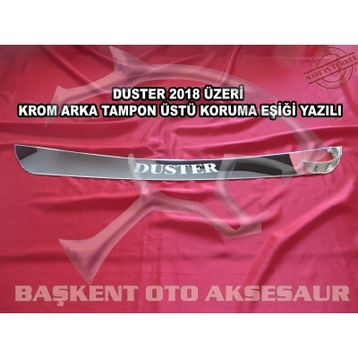 Dacia Duster Arka 2018 Krom Tampon Eşiği