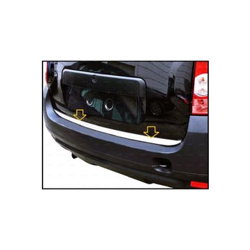 Dacia Duster Formlu Paslanmaz Çelik 2010-2018 Krom Bagaj Alt Çıtası