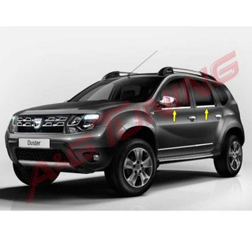 Dacia Duster Tk 2010-2017 Arası Paslanmaz Çelik Krom Cam Çıtası