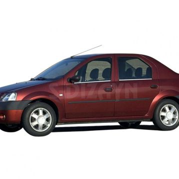 Dacia Logan 2005-2013 4 Parça Krom Cam Çıtası