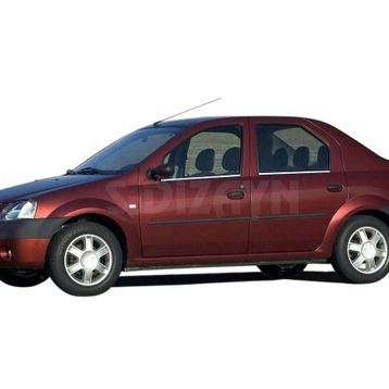 Dacia Logan 2005-2013 4 Parça Krom Cam Çıtası