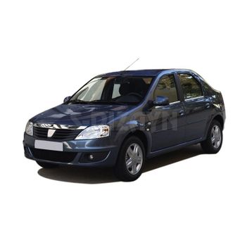 Dacia Logan 2008-2013 4 Parça Krom Cam Çıtası