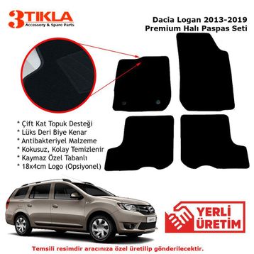 Dacia Logan 2013-2019 Premium Oto Paspas Seti