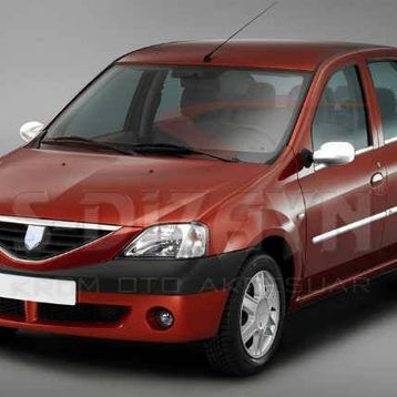 Dacia Logan Abs 2005-2008 2 Prç Krom Ayna Kapağı