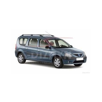 Dacia Logan Mcv 2005-2012 4 Parça Krom Cam Çıtası