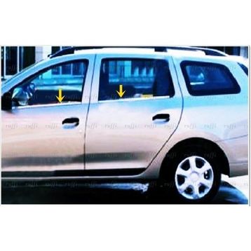Dacia Logan MCV 2013 Üzeri 4 Parça Krom Cam Çıtası