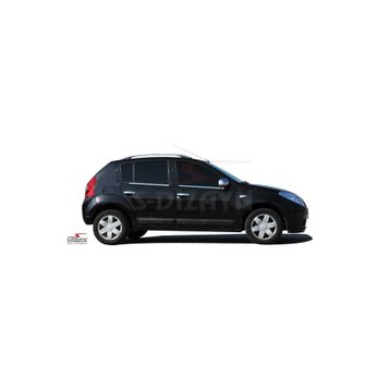 Dacia Sandero Abs 2007-2014 2 Prç Krom Ayna Kapağı