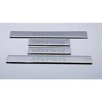 Dacia Stepway Kapı Eşiği 4 Adet New Sticker