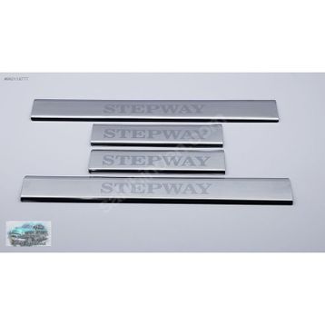 Dacia Stepway Kapı Eşiği 4 Adet New Sticker