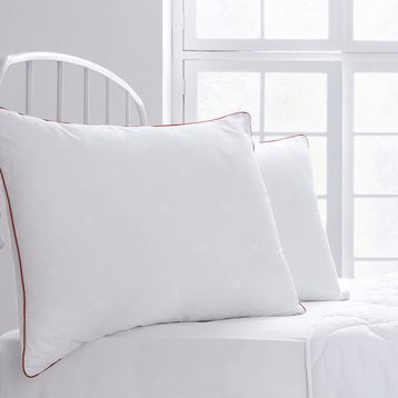 Dacron 50x70 cm Kırmızı Kenarlı Yastık
