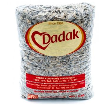 Dadak 5 kg Tuzlu Siyah Çekirdek