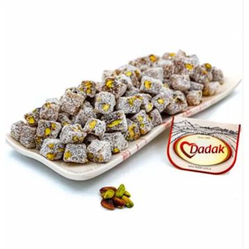 Dadak Lokum ve Kuruyemiş 2 kg Çifte Kavrulmuş Antep Fıstıklı Mini Lokum