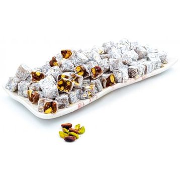 Dadak Lokum Ve Kuruyemiş 5 kg Pudra Şekerli Antep Fıstıklı Mini Lokum