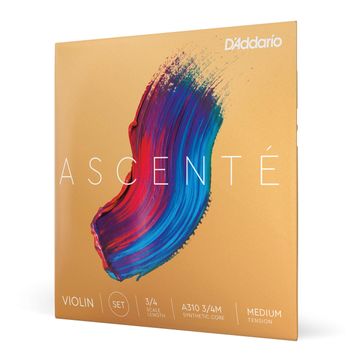 D'addario A310 3/4M Ascente Scale Medıum Tansıon Keman Tel Seti
