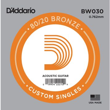 D'addario BW030 Akustik Gitar Tek Teli