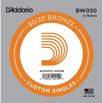 D'addario BW030 Akustik Gitar Tek Teli