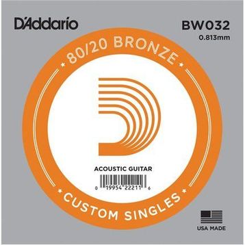 D'addario BW032 Akustik Gitar Tek Teli