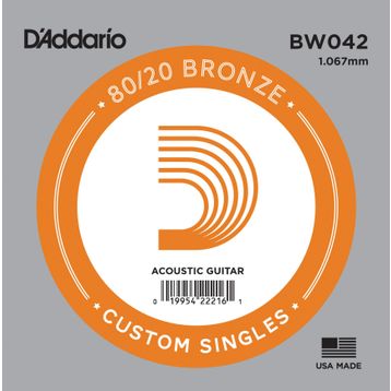D'addario BW042 Akustik Gitar Tek Teli