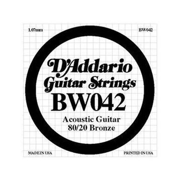 D'addario BW042 Akustik Gitar Tek Teli