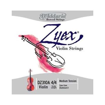 D'addario DZ310A Zyex 4/4 Medıum Tensıon RE ALU Keman Tel Sei