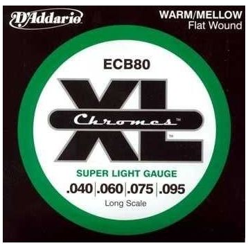 D'addario ECB80 Bass Gitar Tel Seti