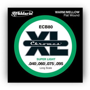 D'addario ECB80 Bass Gitar Tel Seti