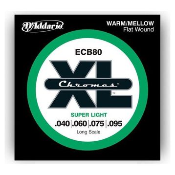 D'addario ECB80 Bass Gitar Tel Seti